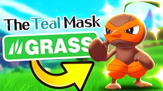 100 Shiny GRASS Pokemon Locations in Teal Mask DLC [upl. by Akcinehs]