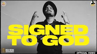 Signed To God Official Video Sidhu Moose Wala  Steel Banglez  The Kidd  RafSaperra  MooseTape [upl. by Yllas]