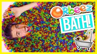 BATH FULL OF ORBEEZ CHALLENGE [upl. by Nodnelg]