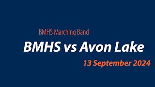 BMHS BereaMidpark High School Titan Marching Band at Home vs Avon Lake Sept 13 2024 [upl. by Yelrah]