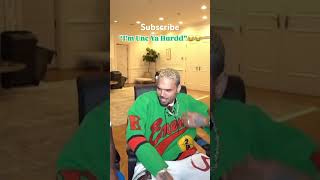 Chris brown tells kaicenat he to old now to be doing a dance battle 🤣 chrisbrown shorts [upl. by Ybloc94]