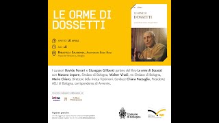 Presentazione del libro quotLe orme di Dossettiquot [upl. by Ehpotsirhc]