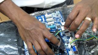 How to replace your old CPU and Mainboard with Intel Core i3 and Gigabyte GAH61MAD2V [upl. by Heyes]