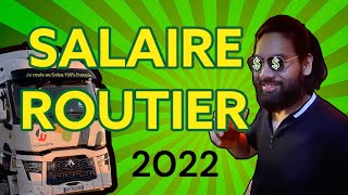 Mon salaire de conducteur routier en 2022 💶 [upl. by Isak]