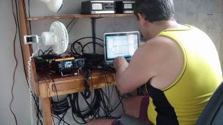 2010 VP5PY2WAS DXPEDITION  CW PILEUP [upl. by Scevor]