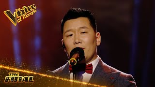 DashnyamE  quotTime to Say Goodbyequot  The Final  The Voice of Mongolia 2020 [upl. by Denbrook]