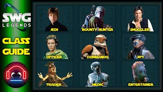 Which Class Should You Choose In SWG Legends [upl. by Nnayllas145]