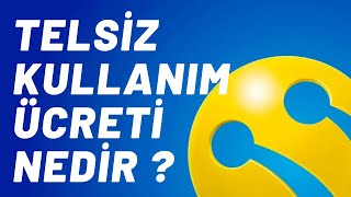 Turkcell Telsiz Kullanım Ücreti TKU Öğrenme 2024✅ Detaylı [upl. by Heiner14]