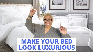 How to Make Your Bed Look Luxurious and EXPENSIVE on a BUDGET  BEST Affordable Bedding HACKS [upl. by Eilsek]