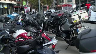 189 sancions per a motos aparcades en voreres no autoritzades [upl. by Esdnyl646]