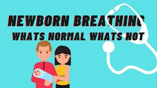 newborn breathing whats normal and whats not [upl. by Ralf]