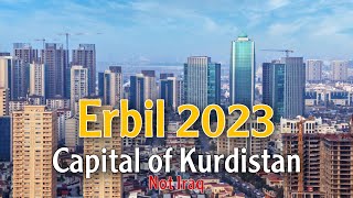 Erbil city 😮 The newest look of the city towers Not❌Iraq erbil hawler kurdistan 2023 اربیل [upl. by Paul812]