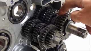 Motorcycle transmission DEMONSTRATION  EXPLANATION [upl. by Arodnahs]