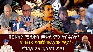 ብርቱካን ሚዴቅሳ መቐለ ምን ትሰራለችየግብጽ የመጀመሪያው ጥይት  የኬኒያ 25 ቢሊዮን ዶላር [upl. by Aniryt]