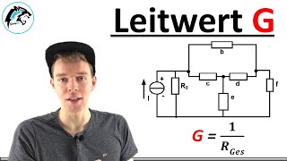 Elektrischer Leitwert G berechnen Widerstandsnetzwerk  Aufgabe [upl. by Lesak510]