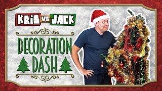 How NOT to decorate a tree  Kris vs Jack Decoration Dash [upl. by Ajoop]