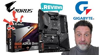 GIGABYTE B550 AORUS ELITE UNBOX AND RUN  LGH [upl. by Roswald]