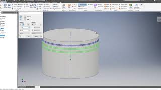 Inventor 2019  Tutorial 2 3D Modelling a Piston [upl. by Asikal]