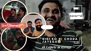 Jb mil beithe Yaar purane❤️❤️  Unfiltered Bakdi😂  full fun drvjmotovlogs [upl. by Enehpets]