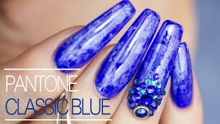 Nail Trends 2020  Pantone Classic Blue My Favourite One [upl. by Ycnan]