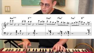 Steven Feifke  Autumn Leaves Transcription [upl. by Kaile]