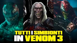 TUTTI I SIMBIONTI DI VENOM 3 SPIEGATI Phage Knull Toxin [upl. by Westhead]