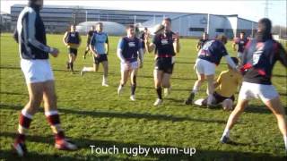 England Students RFU Trials 1 [upl. by Ahsinav]