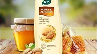 Joy honey and almond advanced nourishing body lotion [upl. by Vallo637]