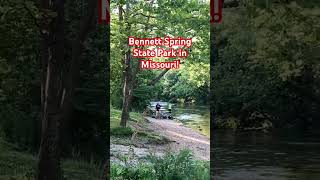 Trout Fishing at Bennett Spring State Park in Missouri troutfishing missouri rvlife [upl. by Etta]