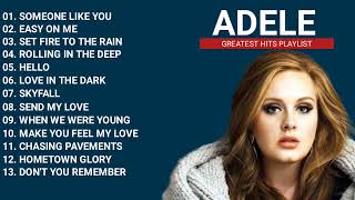 ADELE PLAYLIST  GREATEST HITS FULL ALBUM [upl. by Dadelos]