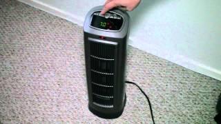 Lasko Ceramic Tower Space Heater with remote [upl. by Dolora]