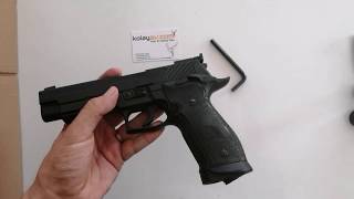 KWC Sig Sauer P226 Havalı Tabanca Atış Testi [upl. by Riane]