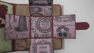 Scrapbook Album DIY 6  Gestaltung der 7 und 8 Seite [upl. by Attenyt]