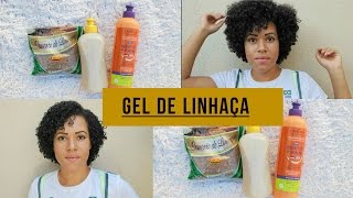 gel caseiro de linhaça [upl. by Barthelemy544]