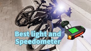 Best light and speedometer for cycleFABSPORTS Bike Bicycle Lights part 1 [upl. by Channing]