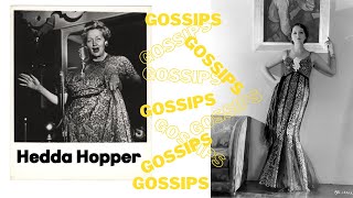 Hedda Hopper a columnist who made 250000 per year just by her GOSSIPS  Biography of Hedda Hopper [upl. by Uhile]