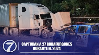 Capturan a 27 robafurgones durante el 2024 [upl. by Bren]