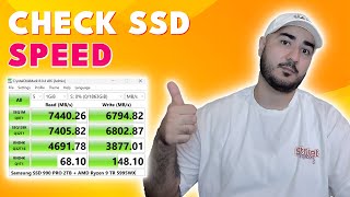 How to Check SSDHDD Speed on Windows 1011  Quick amp Easy Guide [upl. by Nodnorb]