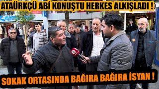 Mazot 45 lira oldu  Atatürkçü abi bağıra bağıra isyan etti alkışlar koptu [upl. by Colinson]