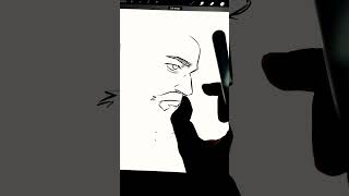 Pewdiepie Drawing on Procreate Shorts [upl. by Alexi]