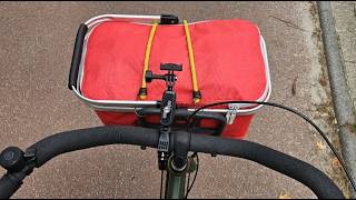 Grocery shopping by bicycle in the Netherlands  Week 41 2024 [upl. by Ihana557]