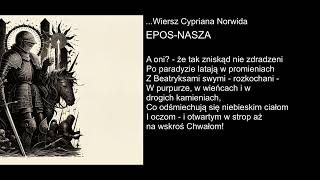 Wiersz Cypriana Norwida  EPOSNASZA [upl. by Ecirtra839]