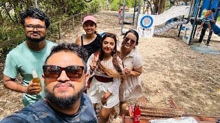 Currimundi Lake එකේ අපි කට්ටියම හදපු කොත්තු 🤪Day Out australia queensland koththu funtime qld [upl. by Etessil483]