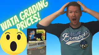 How Much WATA Video Game Grading Costs  CGC Game Grading [upl. by Anazraf]