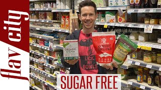 The HEALTHIEST Sugar Free Sweeteners At The Grocery Store  Monk Fruit Stevia amp More [upl. by Naamana]