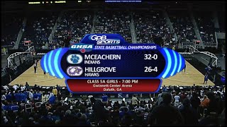 GHSA 5A Girls Final McEachern vs Hillgrove  March 9 2012 [upl. by Graf]