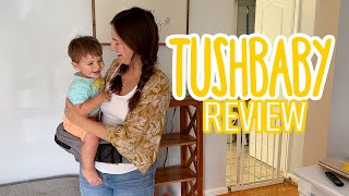 Tushbaby Hip Carrier  HONEST REVIEW [upl. by Einitsed]