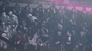 BTS 방탄소년단 백댄서가 신기한 트와이스Twice 181128 AAA 4k Fancam직캠 [upl. by Esyahc524]