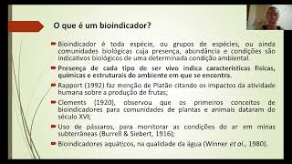 AULA  Insetos como Bioindicadores ambientais [upl. by Latsyc663]