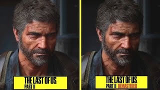 The Last of Us Part II Remastered vs Original PS5 Early Graphics Comparison [upl. by Ynnav222]